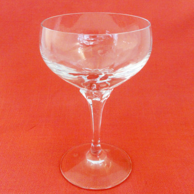 OPAL Nachtmann Crystal Saucer Champagne 5.75'' tall NEW NEVER USED made Germany