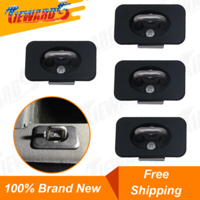 4Pcs Tie Down Anchors Raised Truck Bed Retractable Fit For 1998-2014 Ford F150