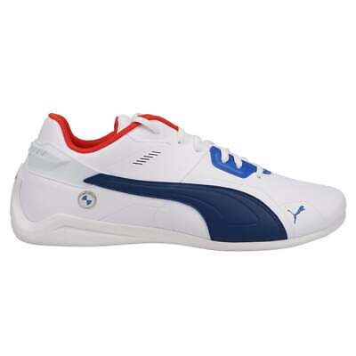 

Puma Bmw M Motorsport Drift Cat Delta Lace Up Мужские белые кроссовки Повседневная обувь, Белый, Puma Bmw M Motorsport Drift Cat Delta Lace Up