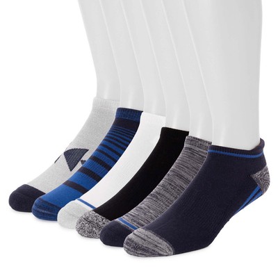 

MUK LUKS Мужские спортивные носки до щиколотки, 6 шт.