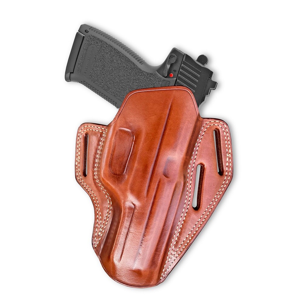 Leather OWB Pancake Holster Fits, H&K MARK 23 Socom 45 Auto