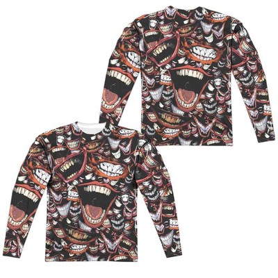 Joker, The Famous Wretch Sub (Front/Back Print) - Men's All-Over Print Long Slee