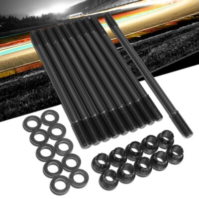 BFC 12-Point Cylinder Head Studs bolts For 92-96 Prelude 2.2L F22A1/2.3L H23A1