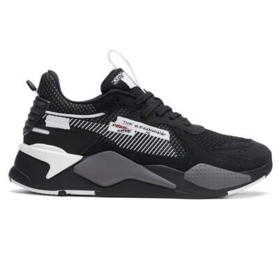 

Мужские черные кроссовки Puma RsX на шнуровке, повседневная обувь 38550801, Черный, Puma RsX Taped Lace Up Closure
