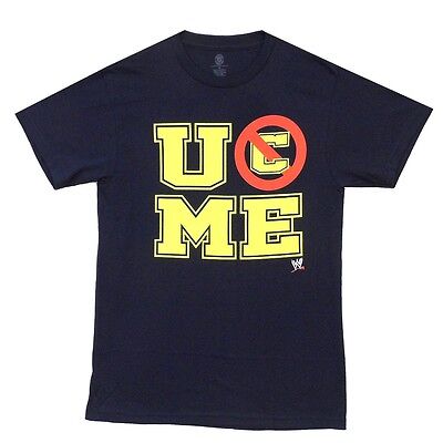 WWE John Cena UCME You Can't See Me Wrestling Licensed Adult Shirt S-XXL