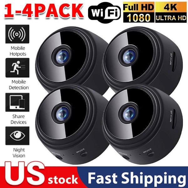 Mini Wireless 1080P Hidden Camera Wifi IP Home Security HD Night Vision Cam US - Image 110