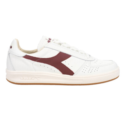 Diadora B.Elite H Italia Sport Lace Up Mens White Sneakers Casual Shoes 176277-