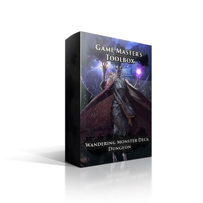 Набор инструментов Game Masters: Колода бродячих монстров: Подземелье (5E)