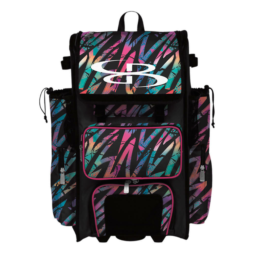 Bag - Wheeled Bag - Rainbow Scratch