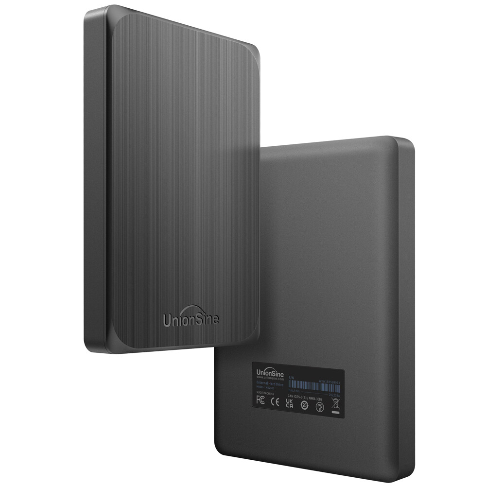 Portable External Hard Drive 2TB 1TB USB3.0 Memory Disk Storage Device PC Laptop