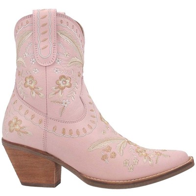 

Dingo Primrose Ковбойские ботильоны с цветочным принтом и вышивкой Snip Toe Womens Pink Casual Boo, Розовый, Dingo Primrose Embroidered Floral Snip Toe Cowboy Booties