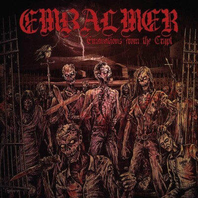 EMBALMER - emanations from the crypt - 12'' BLACK LP - (Hell's Headbangers)