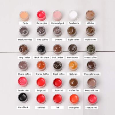 Permanent Ink 15ML Makeup Pigment Tattoo Ink Supplies for Eyebrow Shading Lip