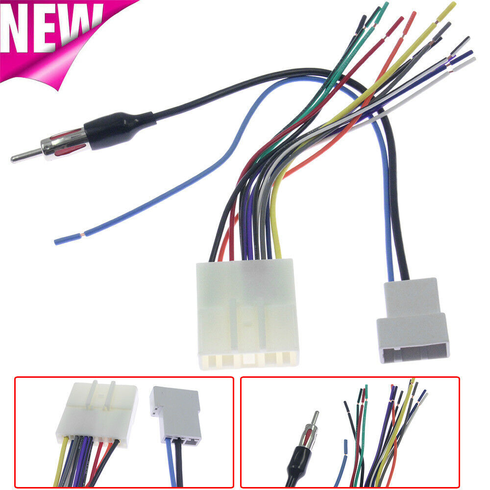 Stereo Wiring Harness + Antenna Adapter Combo