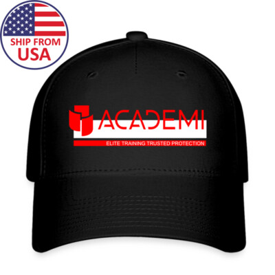 Academi Security Company Black Hat Twill Cap Baseball Cap Size S/M And L/XL