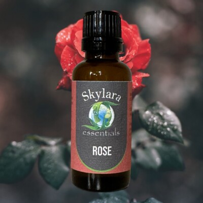 Skylara 100% Pure Organic Rose Essential Oil