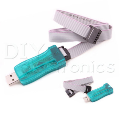 USB ISP USBasp AVR Programmer ATMEGA8 ATMEGA128 Adapter Protection Case new