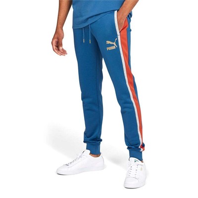 

Мужские синие повседневные спортивные штаны Puma Go For Tape T7 53603648, Синий, Puma Go For Tape T7 Pants