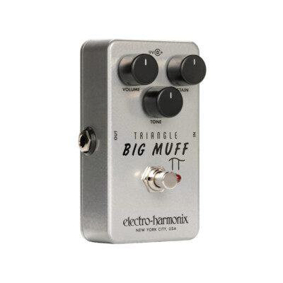 Electro Harmonix Triangle Big Muff Reissued Fuzz Pedal