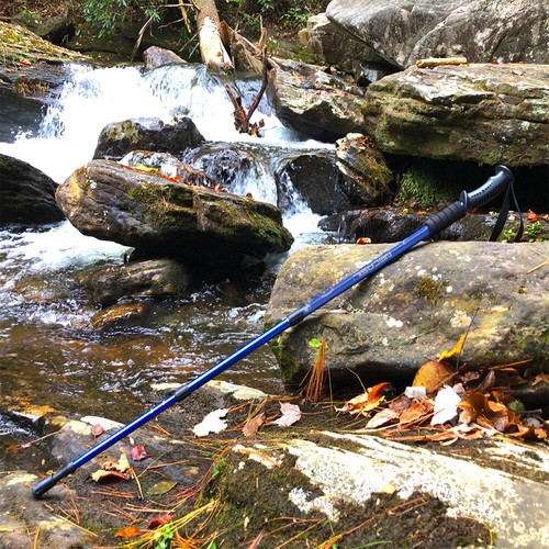 Trekking Poles Nordic Walking Hiking Stick Anti-shock Adjustable Alpenstock Pair