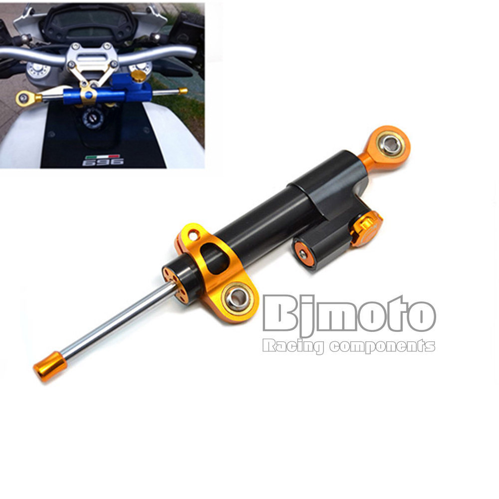 CNC Aluminum Steering Damper Hydraulic Stabilizer for Harley Motorcycle