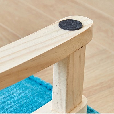 Wood Cushion Sitting Stool Sofa Low Foot Step Stool Changing Shoe Rest Seat USA