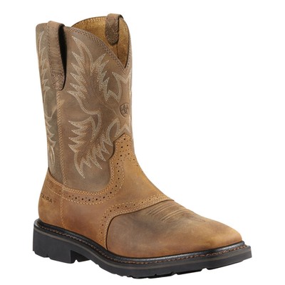 

Мужские ботинки Ariat Sierra с широким квадратным носком ST, Bark/saddle