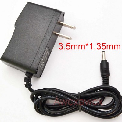 DC 3V 4.5V 5V 6V 7.5V 8V 9V 10V 12V 15V 500mA 1A power adapter supply 3.5mm 1.35