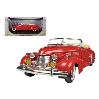 1940 Cadillac Sedan Series 62 Red 1/32 Diecast Car Model by Signature Models 323
