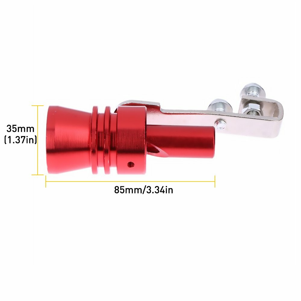 Car Turbo Sound Muffler Exhaust Pipe Oversized Roar Maker