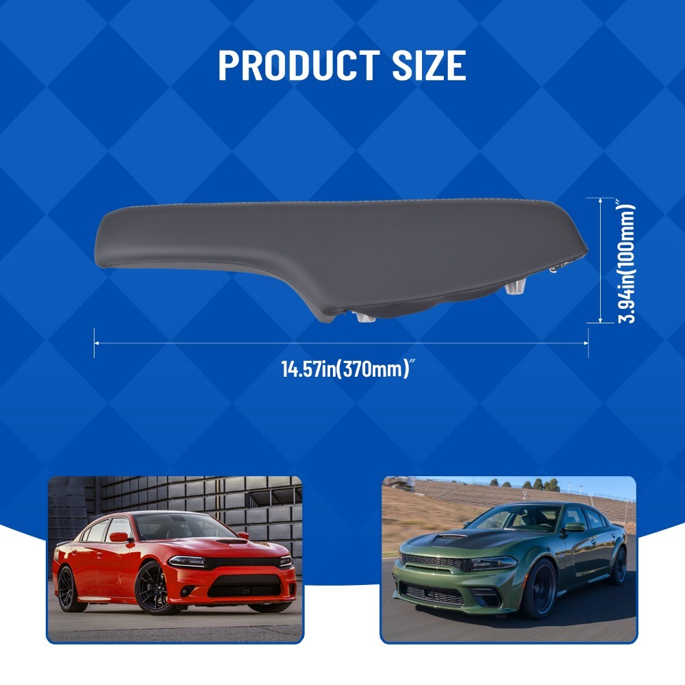 Front Left Driver LH Door Trim Armrest For Chrysler 300 Dodge Charger 2011-2023