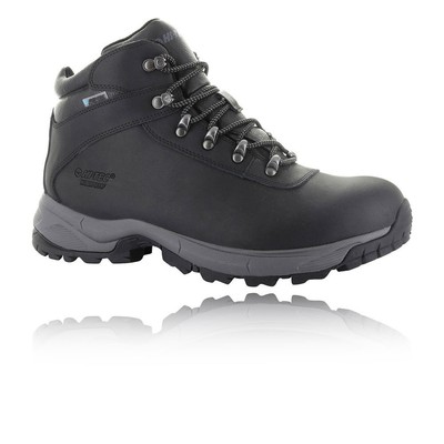 HI-TEC HI-TEC MENS EUROTREK LITE WATERPROOF WALKING BOOTS BLACK SPORTS OUTDOORS