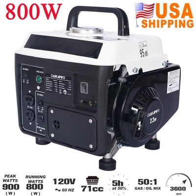 Low Noise Gas Powered Generator For Camping Travel