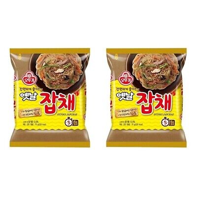 OTTOGI JAPCHAE KOREA TRADITIONAL NOODLE 73g x 2ea instant noodles
