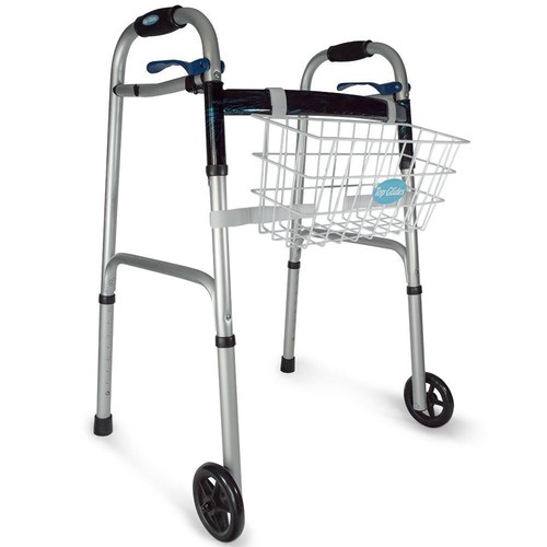 Top Glides Economy Wire Walker Basket