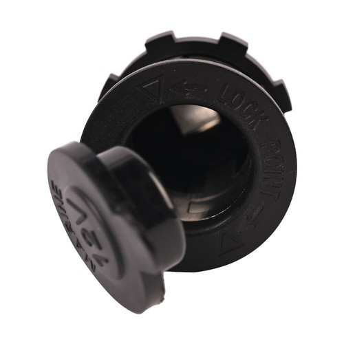 2pcs 12V Cigarette Lighter Socket Power Outlet Receptacle Plug or Car Marine ATV