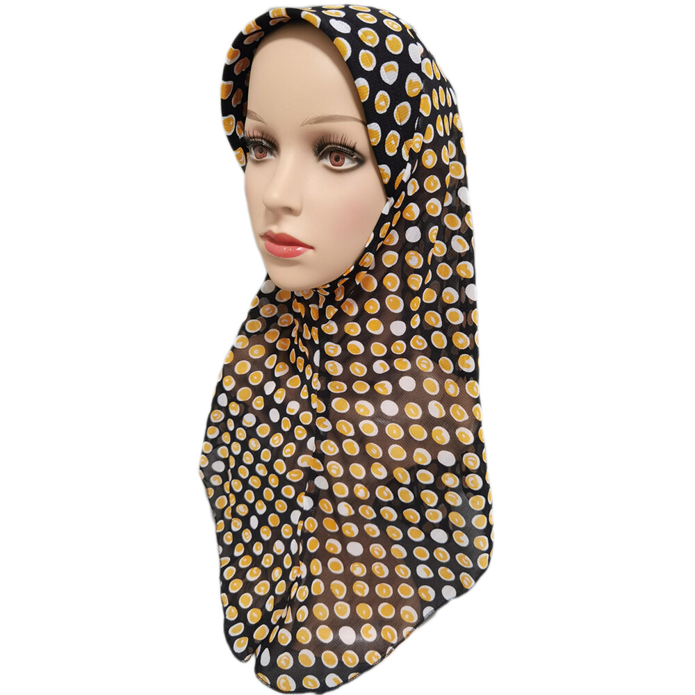 One Piece Turban Hijab Hat Muslim Women Prayer Headscarf Turban Amira Instant