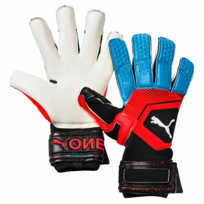 puma one grip 4 goalkeeper gloves mens black 041476 21 404649274128
