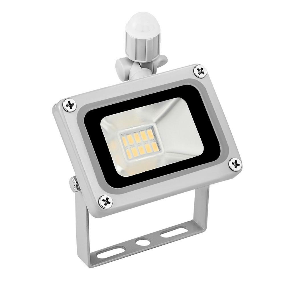 4X 50W LED Fluter mit PIR Bewegungsmelder AußenStrahler Warmweiß IP65 Flutlicht