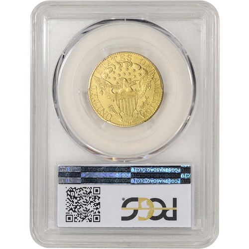 1802/1 US Gold $5 Capped Bust to Right Half Eagle - PCGS AU58