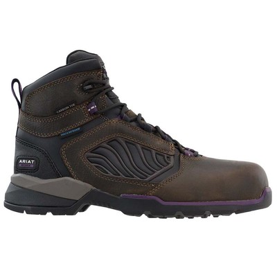 

Ariat Rebar Flex 6-дюймовый водонепроницаемый углеродный носок для женщин, коричневый, рабочая защитная обувь, Ariat Rebar Flex 6 Inch Waterproof Carbon Toe Work