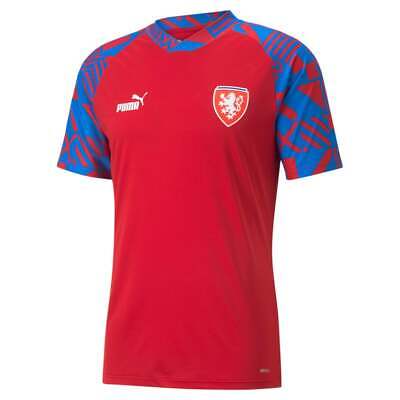 

Футбольная майка мужская красная с коротким рукавом Puma Facr Prematch Crew Neck 76765105, Красный, Puma Facr Prematch Crew Neck Short Sleeve Soccer Jersey