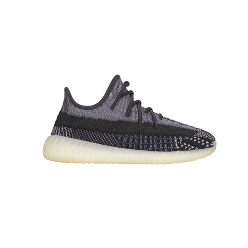 adidas Yeezy Boost 350 V2 Черные кроссовки без шнуровки для мальчиков Повседневная обувь FZ500
