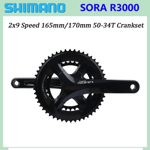 シマノSORA クランク FC-R3000 50/34T 170mm SHIMANO ( シマノ ) クランク・クランクセット SORA FC-R3000-CG