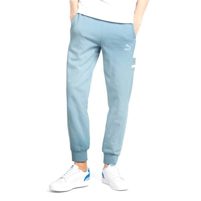 

Puma Glitch Sweatpants Mens Size  Casual Bottoms 533120-61, Синий, Puma Glitch Sweatpants