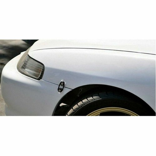 4x Black JDM Aluminum Quick Release Fasteners Bumper Trunk Fender Hatch Lids Kit