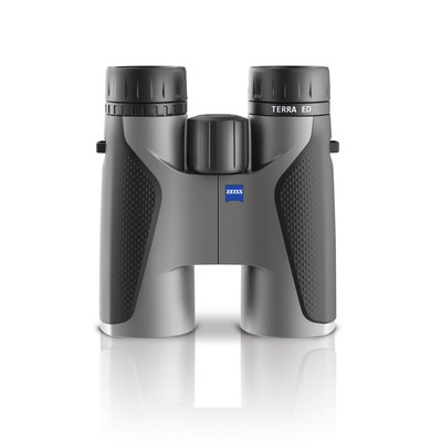 Zeiss Fernglas Terra ED 8x42 grau mit Tasche Trageriemen Schutzkappen