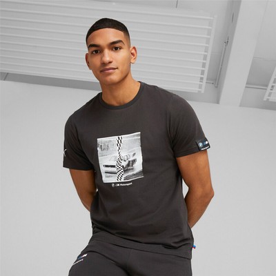 

Мужская футболка Puma BMW M Motorsport Car Graphic Lifestyle черный черный, Puma BMW M Motorsport Car Graphic Lifestyle T-Shirt