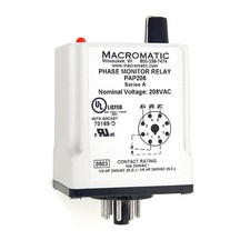 NEW Macromatic PAP208 Phase Monitor Relay Series A Nominal ...