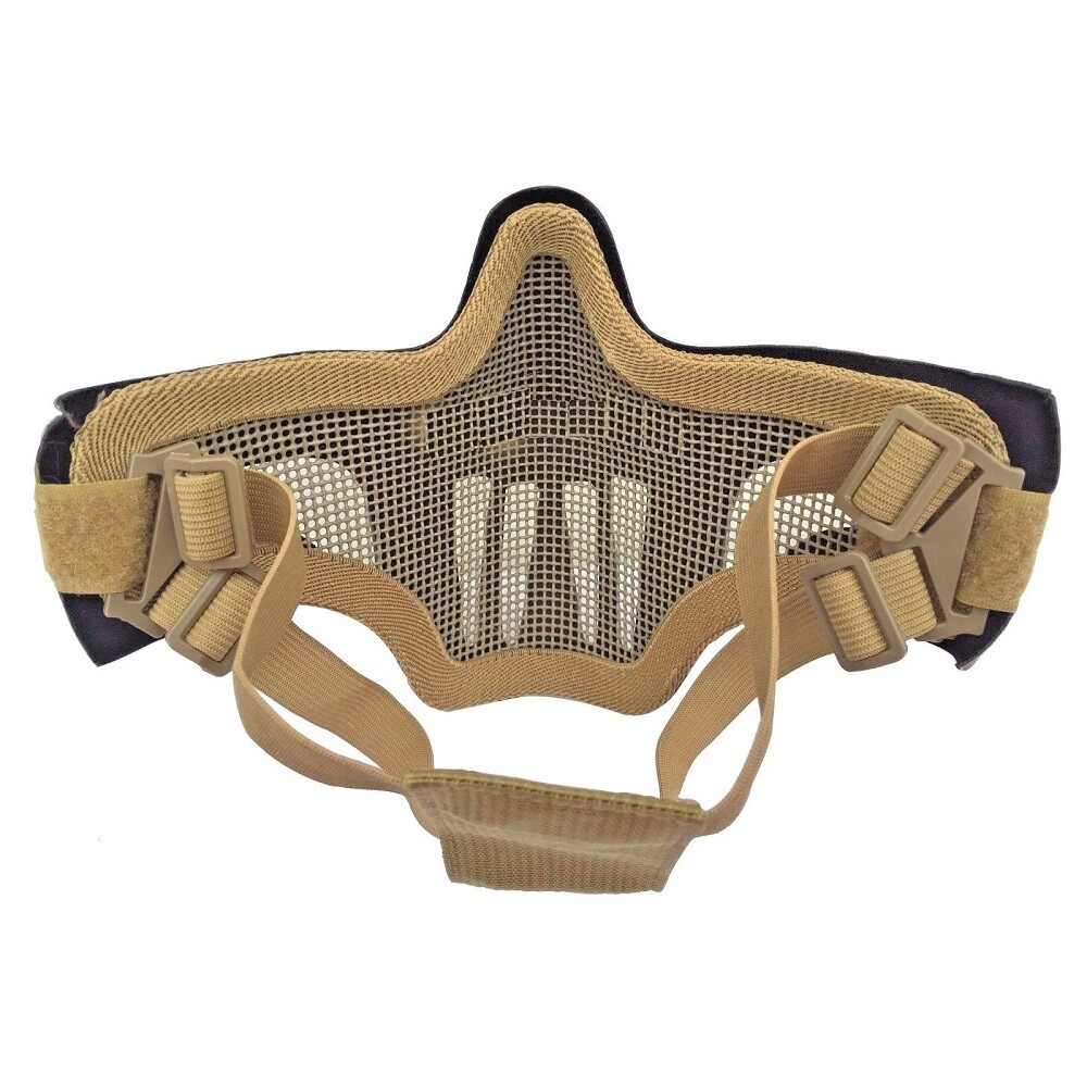 JAG - Full Half Face Mask Mesh Clear Lens Skull Halloween Special Scary Variety